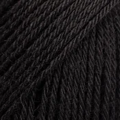 Drops Nord Uni Colour 02 Black Pletilna preja