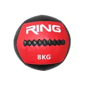 RING Wall Ball lopta za bacanje 8kg - RX LMB 8007-8  Lopte, Crna/Crvena