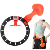 shumee 3481 hula hoop z uteženo masažno napravo za vadbo na kolesih