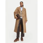 Weekend Max Mara Volneni plašč Bronte 2625016112 Svetlo rjava Regular Fit
