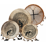Terre Shamandrum painted 45cm