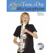 BENNETT:A NEW TUNE A DAY FOR ALTO SAXOPHONE BOOK 1 +CD