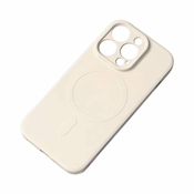 MG Silicone MagSafe ovitek za iPhone 15 Pro, bež