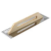 shumee Zobčana gladilka iz nerjavečega jekla za lepilo za omet 480x130mm 12x12mm Vorstahl