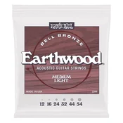 ERNIE BALL P02349 EARTHWOOD Medium Light Bronze 12-54 strune za akustično kitaro