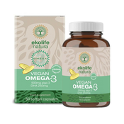 Veganska omega-3, 60 mekih kapsula