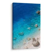 Slika kopanje v kristalno čistem morju - 80x120