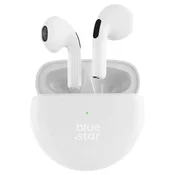 Blue Star Brezžične ušesne slušalke Blue Star Circle Beat TX3 TWS, bele