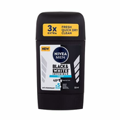 Nivea Men Invisible For Black & White Fresh 48h antiperspirant u stiku 50 ml za muškarce