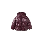 MANGO KIDS Zimska jakna VIENA temno rdeča