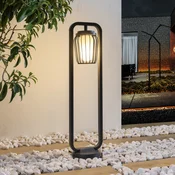 Lucande Lucidna luč za pot Chandan, 90 cm, antracit, aluminij - Sodobni - temno siva