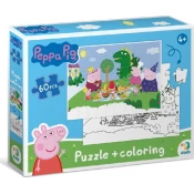 DoDo Dvostranska sestavljanka Peppa Pig: Piknik 60 kosov