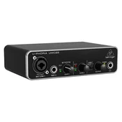 Behringer UMC22 USB Audio Sucelje – 2x2, MIDAS Mikrofonsko Pretpojacalo, 48 V Phantom Power