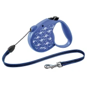 Flexi Standard Flamingo M do 20kg, 5m uže - plava