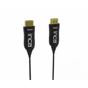 Inca HDMI kabel, 30m, HDMI 2.0, Črn