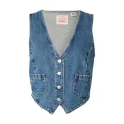 LEVIS  Brezrokavnik Tailored Vest Denim moder denim