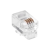 CABLETECH Telefonski vtikač 4P 4C