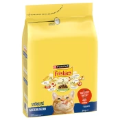 PURINA Friskies Sterilized Cat s govedinom, piletinom i povrcem - 3 kg