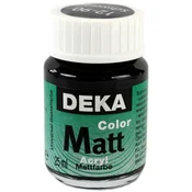 Rayher. Akrilna barva DEKA ColorMatt 25 ml črna