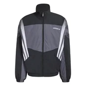 ADIDAS ORIGINALS Prehodna jakna Santiago temno siva/črna/bela