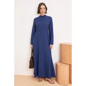 Trendyol Modest Ženska haljina Tctss26Eb00116, Tamnoplava