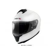 Kaciga za motor velicina L-MVX 59-60 cm 987 Full Face Simpli vizir bela