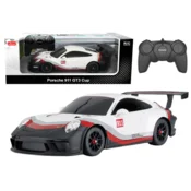 shumee RC avto 1:18 Rastar Porshe 911 GT3 belo-siv