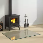 Staklena ploca za kamin *Transparent*an 80 x 60 cm Stakl