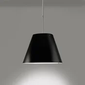 ALUMINIJASTA VISEČA SVETILKA COSTANZA D13s S ČRNO ŽARNICO E27 LP1D13NS000020+LP9D1301511701