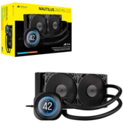 CORSAIR NAUTILUS 240 RS LCD, 2x 120mm ventilator, vodno hlajenje za procesor - CW-9061031-WW