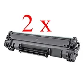 toner123 Komplet HP 142A/W1420A/Laserjet M110, MFP M140 - NE DELA NA MODELIH TISKALNIKOV M140we in M110we kompatibilna tonerja (2) - 2 x črna