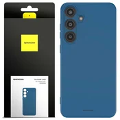 shumee Silikonski ovitek 30 za Galaxy S25 moder
