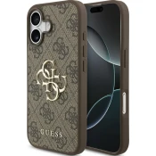 Maska Guess Case 4G Big Logo maska za iPhone 17 smeđe