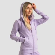 GymBeam Ženska dukserica Limitless Zip Up Lavender