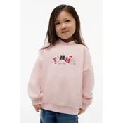 TOMMY HILFIGER Majica mornarska / rosé / rdeča / off-bela