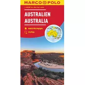 MARCO POLO Kontinentalkarte Australien 1:4 Mio.