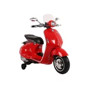 Licencirani skuter Vespa GTS 300 crveni - motor na akumulator