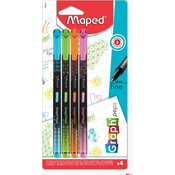 Maped Liner Graph´Peps Deco Pastel 4pcs