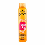 Schwarzkopf Got2b Fresh It Up Texturizing suh šampon s cvetličnim vonjem 200 ml za ženske
