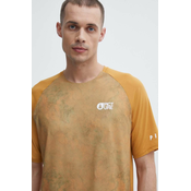 Sportska majica kratkih rukava Picture Osborn Printed boja: narancasta, s uzorkom, MTS1076