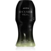 Avon Black Suede Real dezodorant roll-on za moške 50 ml