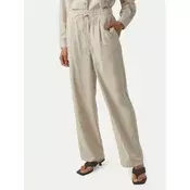 Vero Moda Hlače iz tkanine Jesmilo 10287363 Svetlo bež Regular Fit