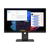 Monitor Lenovo 68,6 cm (27,0) T27UD-40 3840x2160 IPS 4ms HDMI DisplayPort USB-C 100W 3xUSB3.2 USB-C-Out Pivot  sRGB99% RJ45 ThinkVision