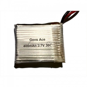 Gens ace 400 mAh 3,7V 30C 1S2P Lipo baterija