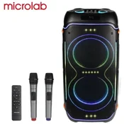 Microlab pt1000pro 500w,bluetooth, LED,21700/11.1v/10500 mah,tsw,aux,FM,USB/tf+mik karaoke zvucnik