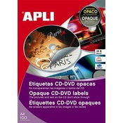 APLI etikete za CD/DVD, premer 114 mm