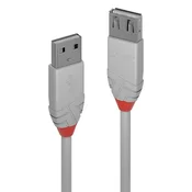 Lindy 36714 USB kabel 3 m USB 2.0 USB A Siva