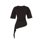 Trendyol Majica temno rjava