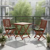 Gardenson VRTNA GARNITURA CORDOBA zelena, barve lesa evkaliptusa