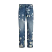 KARL LAGERFELD JEANS Kavbojke moder denim/bela